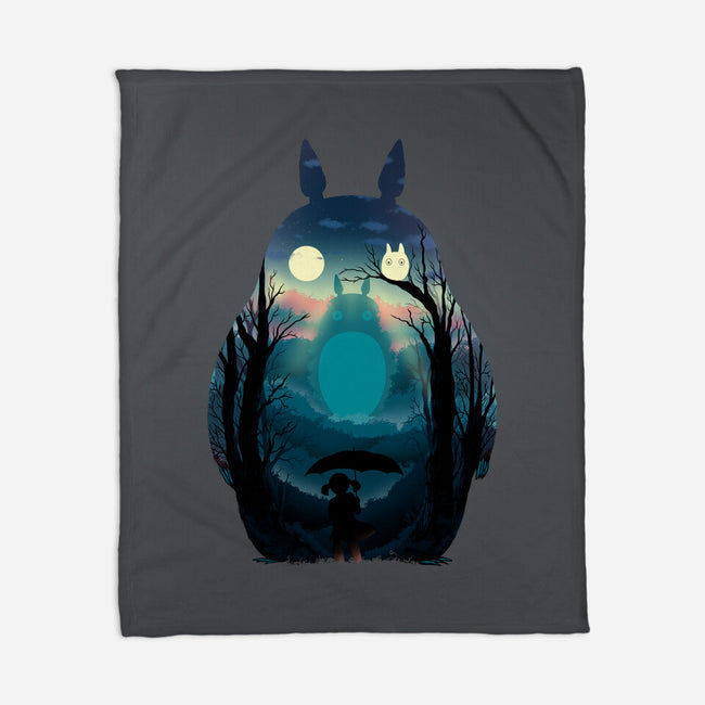 Finding Totoro-None-Fleece-Blanket-alfbocreative