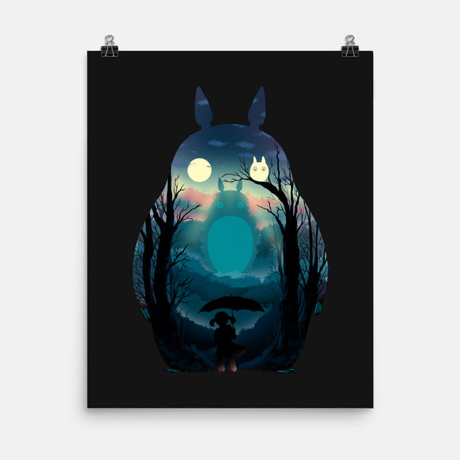 Finding Totoro-None-Matte-Poster-alfbocreative