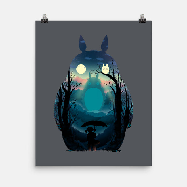 Finding Totoro-None-Matte-Poster-alfbocreative