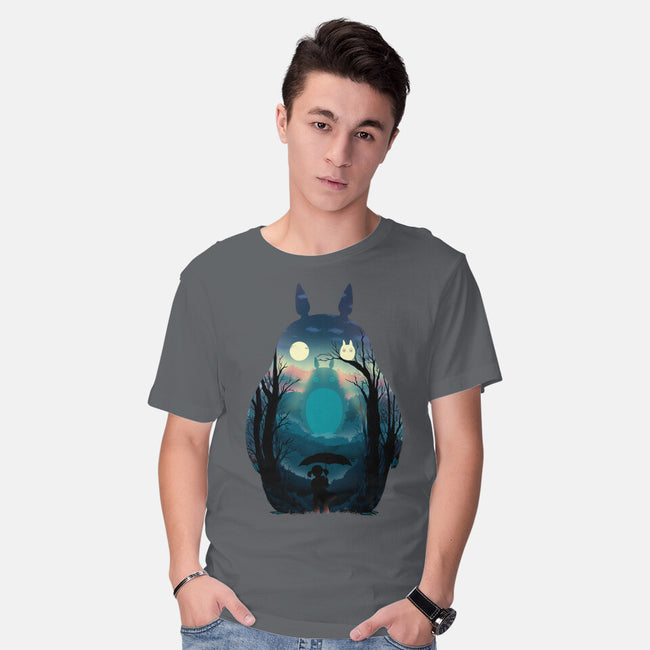 Finding Totoro-Mens-Basic-Tee-alfbocreative