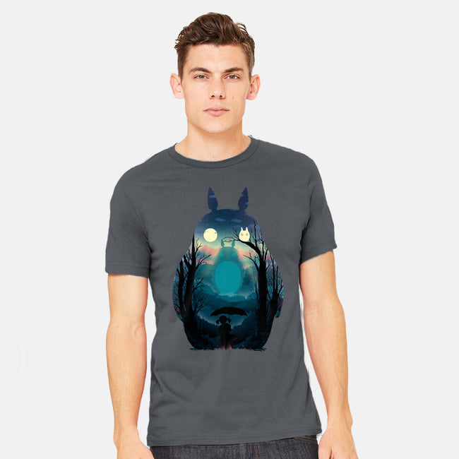 Finding Totoro-Mens-Heavyweight-Tee-alfbocreative