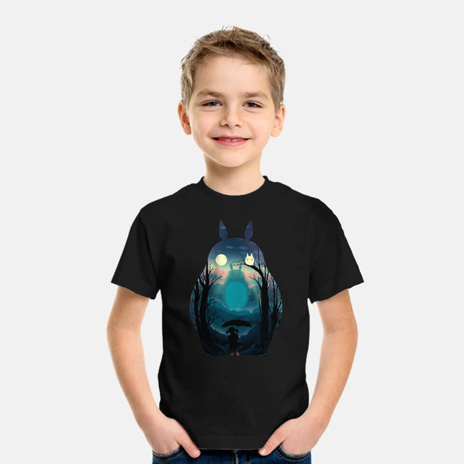 Finding Totoro-Youth-Basic-Tee-alfbocreative