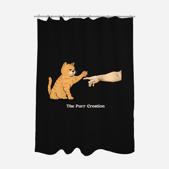 The Purr Creation-None-Polyester-Shower Curtain-alfbocreative