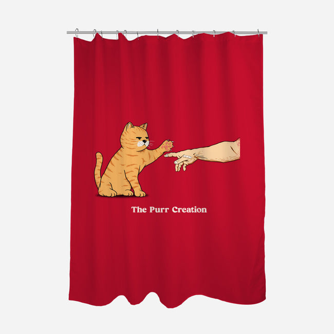 The Purr Creation-None-Polyester-Shower Curtain-alfbocreative