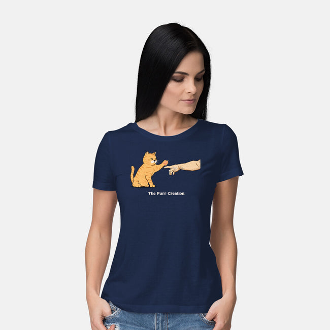 The Purr Creation-Womens-Basic-Tee-alfbocreative