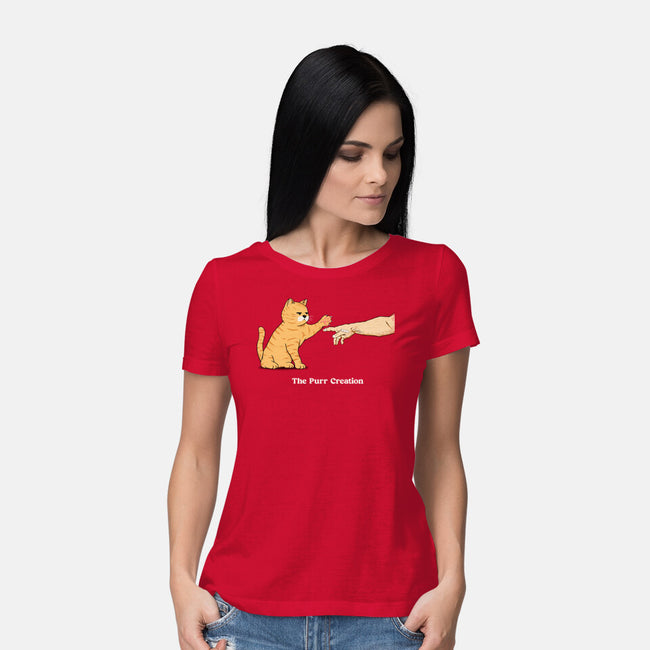 The Purr Creation-Womens-Basic-Tee-alfbocreative