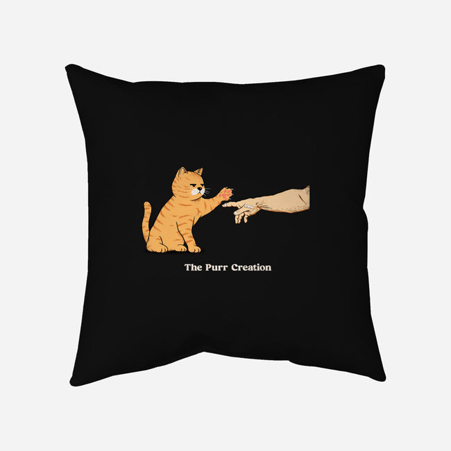 The Purr Creation-None-Removable Cover-Throw Pillow-alfbocreative