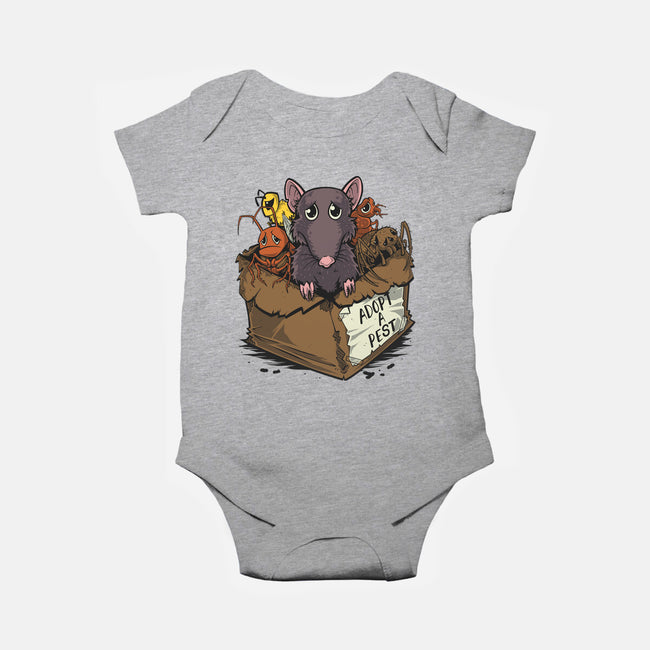 Adopt A Pest-Baby-Basic-Onesie-Betmac