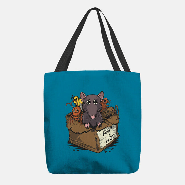 Adopt A Pest-None-Basic Tote-Bag-Betmac