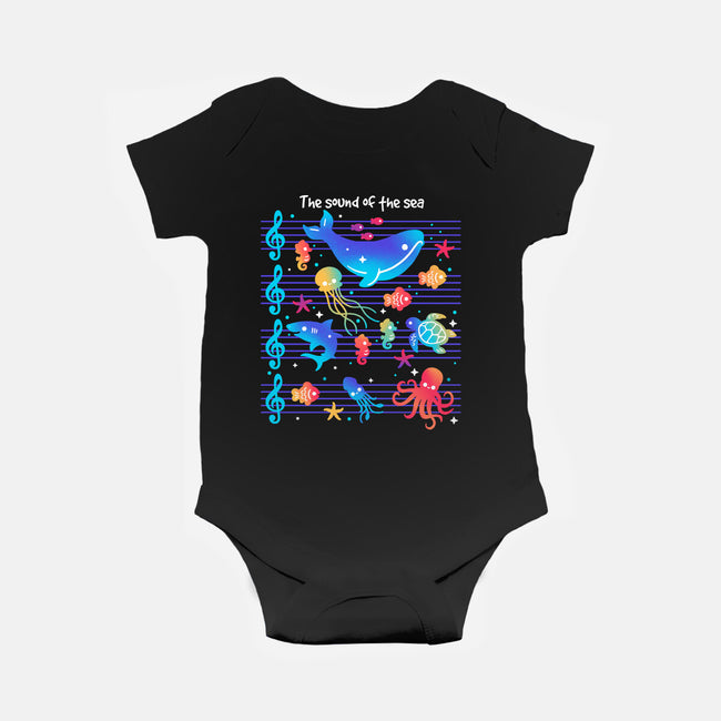 The Sound Of The Sea-Baby-Basic-Onesie-NemiMakeit