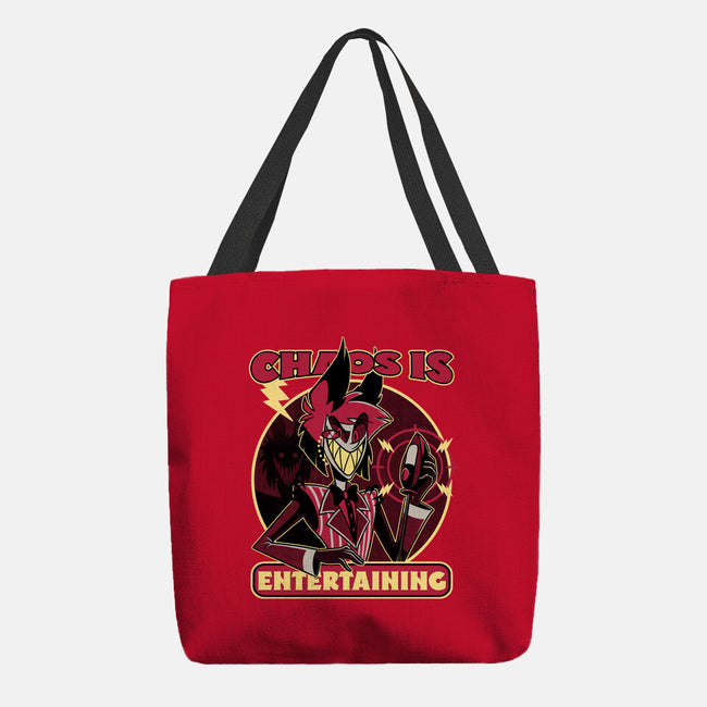 Radio Demon Entertainment-None-Basic Tote-Bag-Studio Mootant