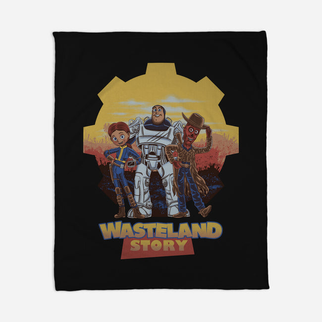 Wasteland Story-None-Fleece-Blanket-rmatix