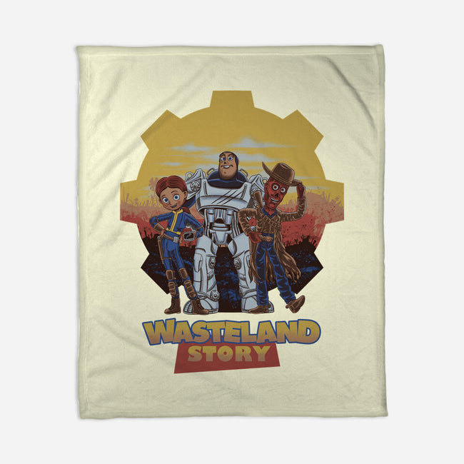 Wasteland Story-None-Fleece-Blanket-rmatix