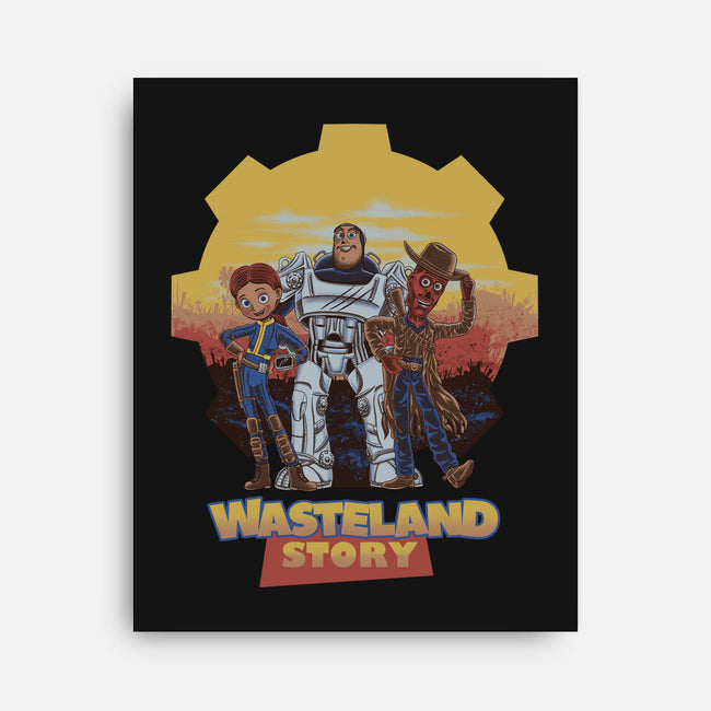 Wasteland Story-None-Stretched-Canvas-rmatix