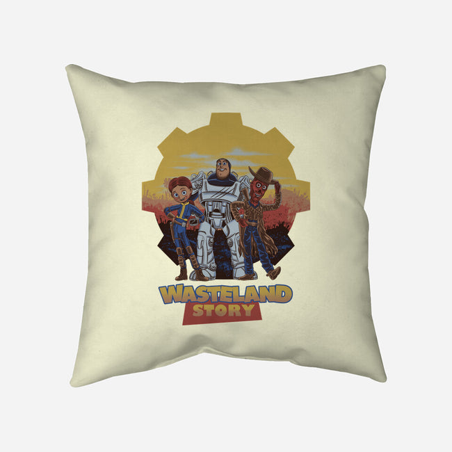 Wasteland Story-None-Removable Cover-Throw Pillow-rmatix