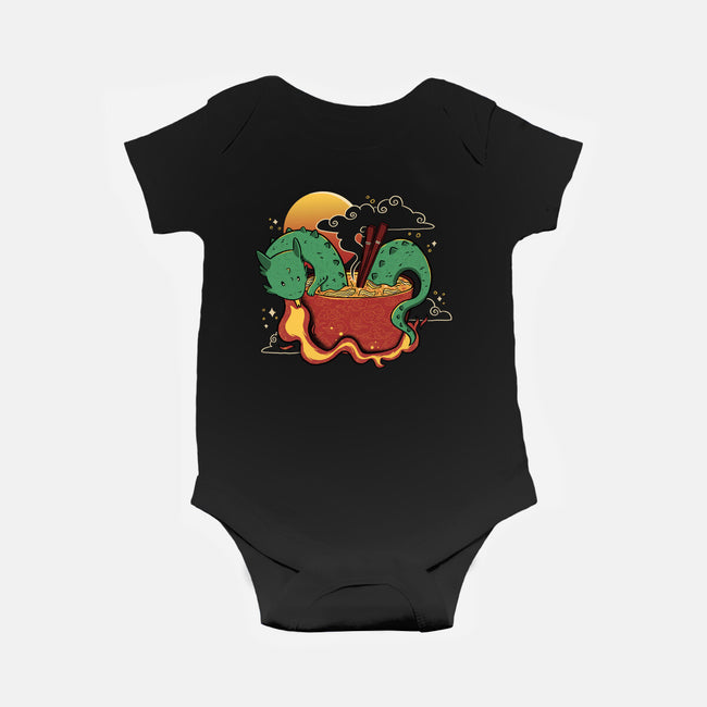 Hot Noodle Kawaii Dragon-Baby-Basic-Onesie-tobefonseca