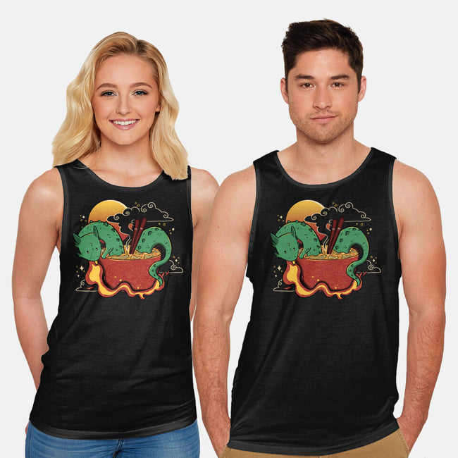 Hot Noodle Kawaii Dragon-Unisex-Basic-Tank-tobefonseca