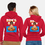 Bun's Out-Unisex-Zip-Up-Sweatshirt-Boggs Nicolas