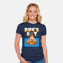 Bun's Out-Womens-Fitted-Tee-Boggs Nicolas