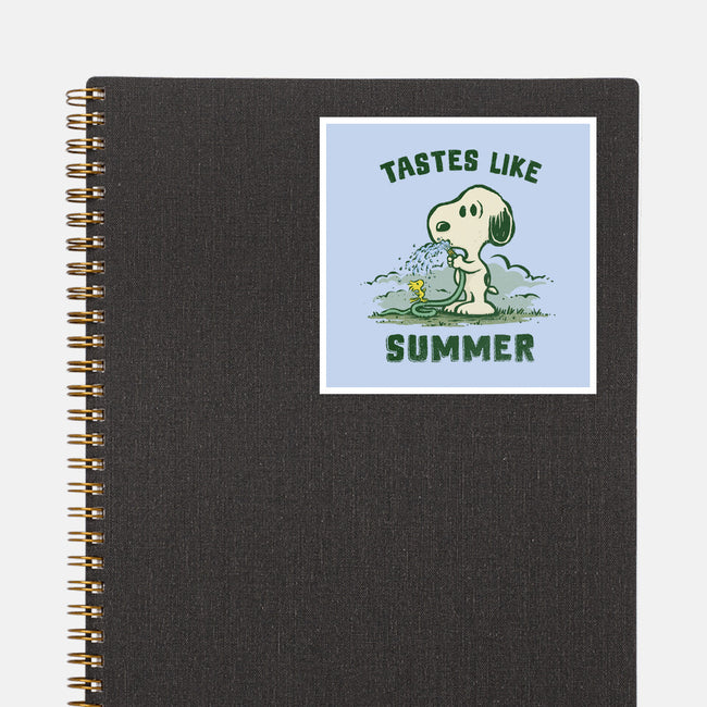 Tastes Like Summer-None-Glossy-Sticker-kg07