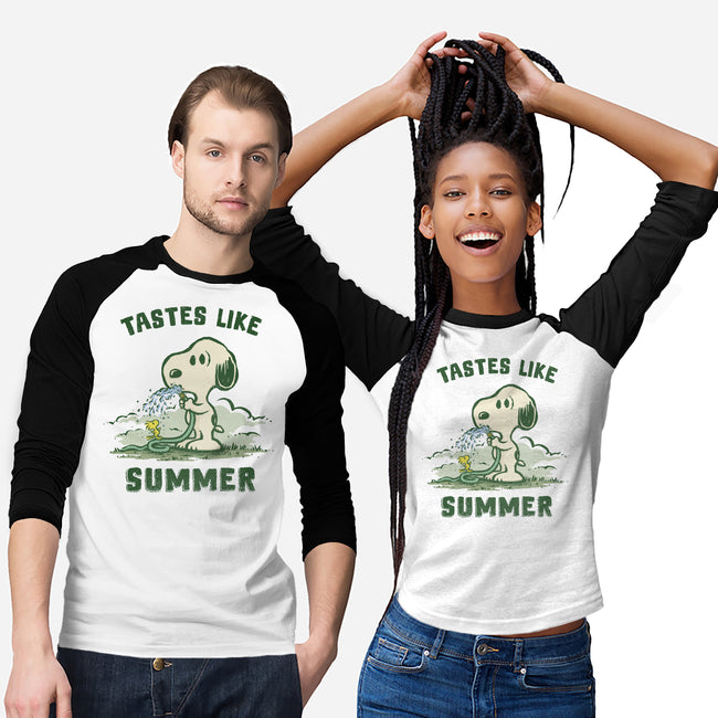 Tastes Like Summer-Unisex-Baseball-Tee-kg07