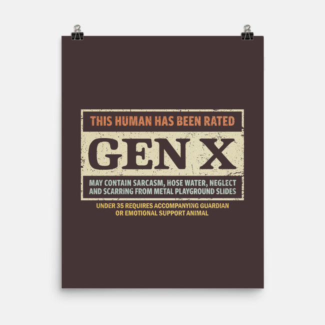 Rated Gen X-None-Matte-Poster-kg07