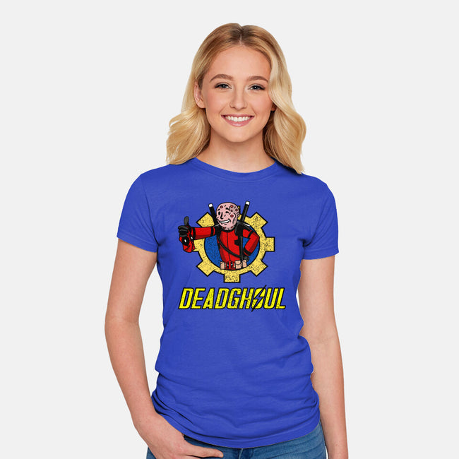 Deadghoul-Womens-Fitted-Tee-sillyindustries