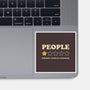 People Rating-None-Glossy-Sticker-retrodivision