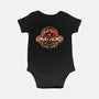 Jurassic Mayhem-Baby-Basic-Onesie-retrodivision