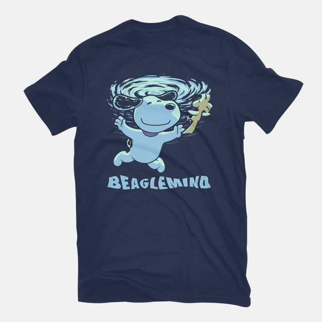 Nevermind Beagle Music-Mens-Basic-Tee-Studio Mootant