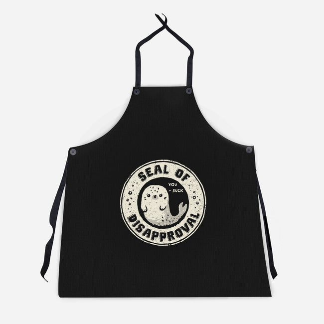 Seal Of Disapproval-Unisex-Kitchen-Apron-kg07