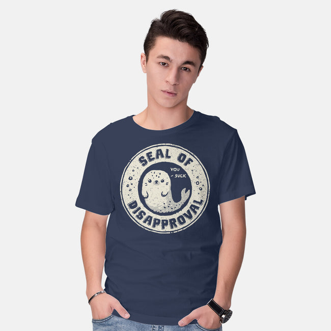 Seal Of Disapproval-Mens-Basic-Tee-kg07