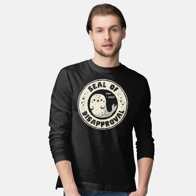 Seal Of Disapproval-Mens-Long Sleeved-Tee-kg07