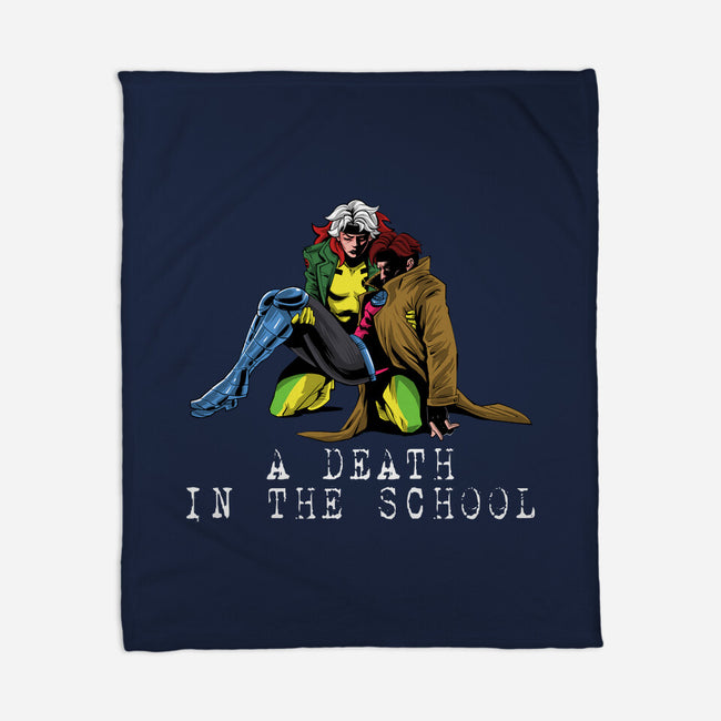 A Death In The School-None-Fleece-Blanket-zascanauta