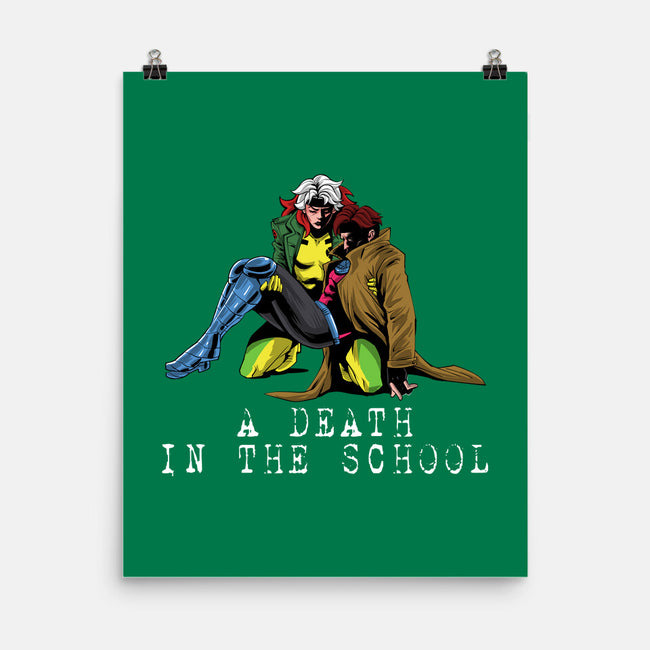 A Death In The School-None-Matte-Poster-zascanauta