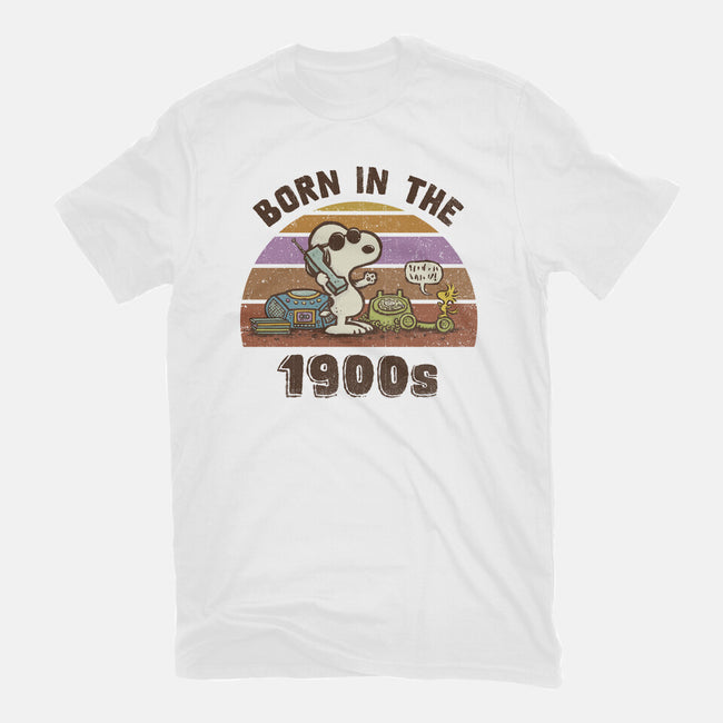 Born In The 1900s-Unisex-Basic-Tee-kg07