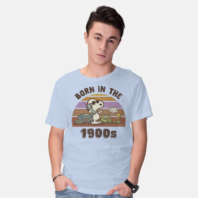 Born In The 1900s-Mens-Basic-Tee-kg07