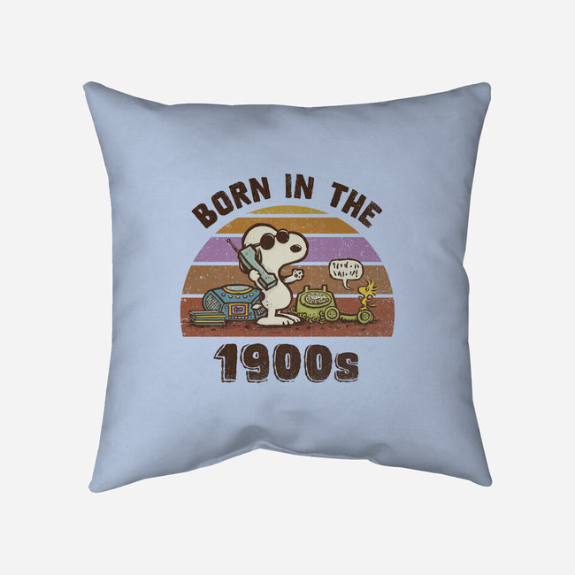 Born In The 1900s-None-Removable Cover-Throw Pillow-kg07