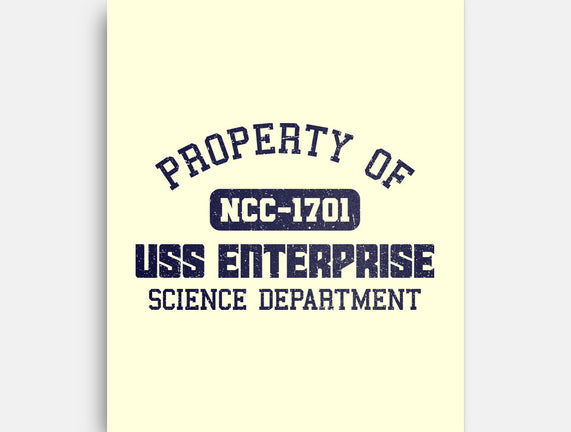 Enterprise Science Department