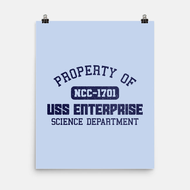 Enterprise Science Department-None-Matte-Poster-kg07