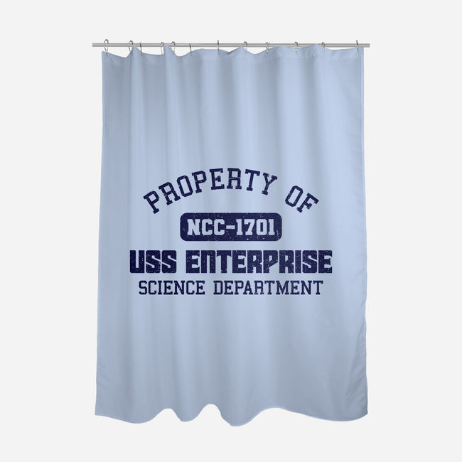 Enterprise Science Department-None-Polyester-Shower Curtain-kg07