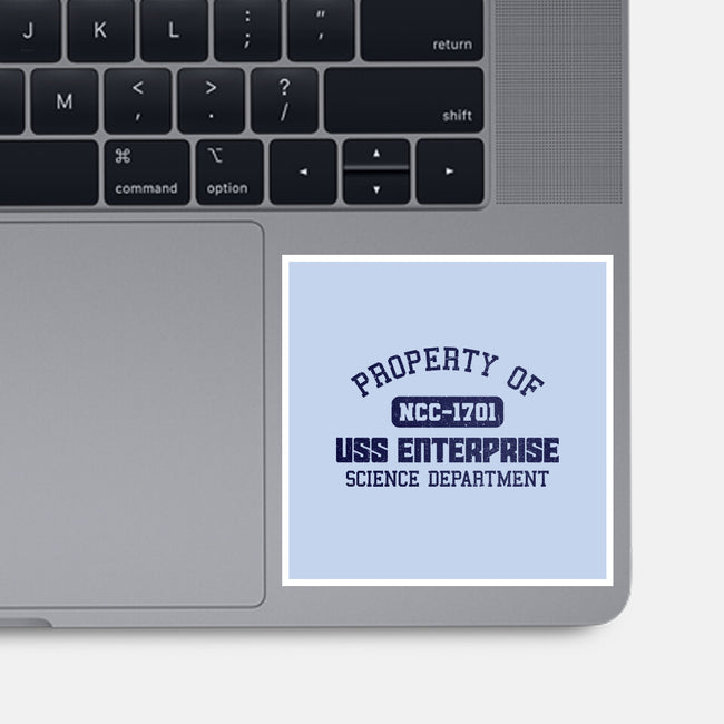 Enterprise Science Department-None-Glossy-Sticker-kg07