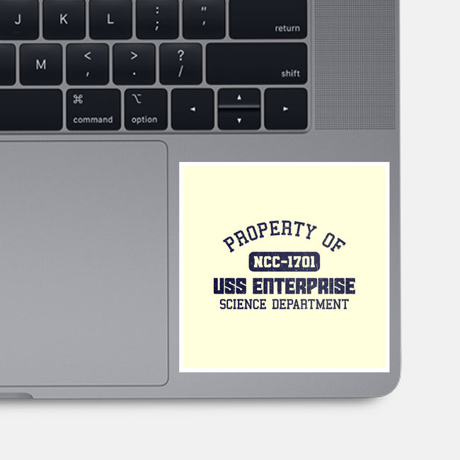 Enterprise Science Department-None-Glossy-Sticker-kg07