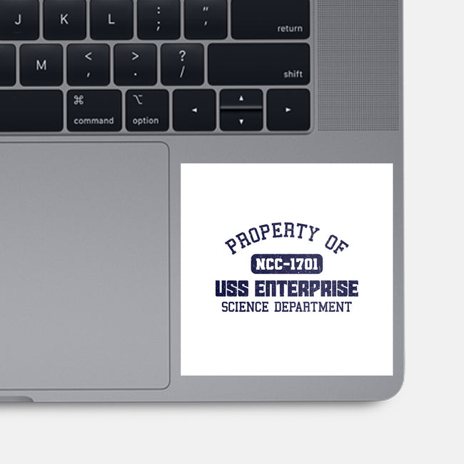 Enterprise Science Department-None-Glossy-Sticker-kg07