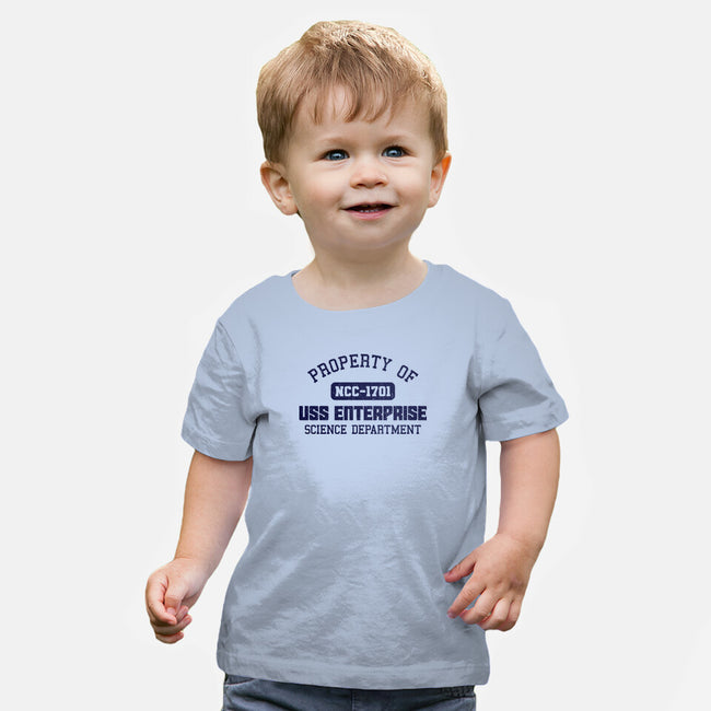 Enterprise Science Department-Baby-Basic-Tee-kg07