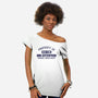 Enterprise Science Department-Womens-Off Shoulder-Tee-kg07