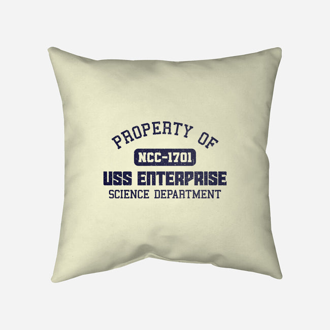 Enterprise Science Department-None-Removable Cover-Throw Pillow-kg07