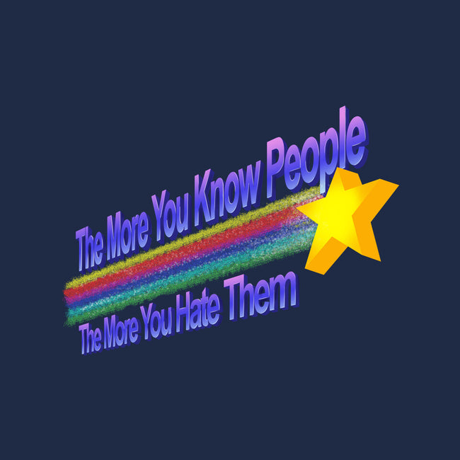 The More You Hate People-None-Beach-Towel-NMdesign