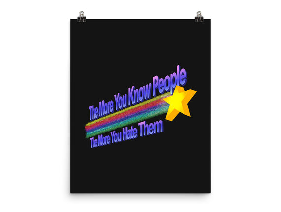 The More You Hate People