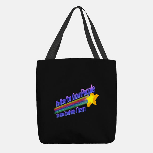 The More You Hate People-None-Basic Tote-Bag-NMdesign